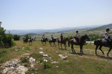 randonnée équestre en Craotie (Dalmatie) entre terre et eau - Randocheval / Absolu voyages