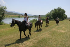 randonnée équestre en Craotie (Dalmatie) entre terre et eau - Randocheval / Absolu voyages