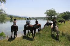 randonnée équestre en Craotie (Dalmatie) entre terre et eau - Randocheval / Absolu voyages