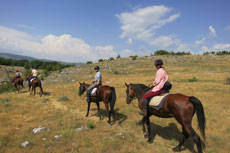 randonnée équestre en Craotie (Dalmatie) entre terre et eau - Randocheval / Absolu voyages