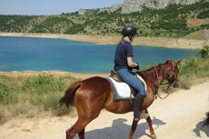 randonnée équestre en Craotie (Dalmatie) entre terre et eau - Randocheval / Absolu voyages