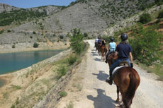 randonnée équestre en Craotie (Dalmatie) entre terre et eau - Randocheval / Absolu voyages