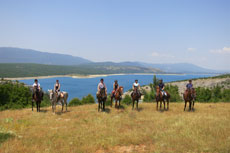 randonnée équestre en Craotie (Dalmatie) entre terre et eau - Randocheval / Absolu voyages