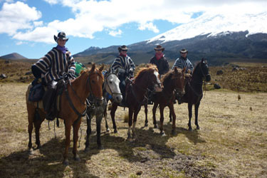 Voyage à cheval en Equateur - Randonnée équestre organisée par Randocheval