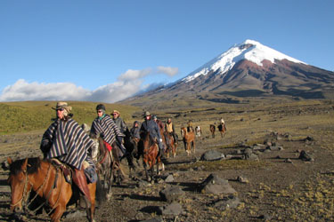 Voyage à cheval en Equateur - Randonnée équestre organisée par Randocheval