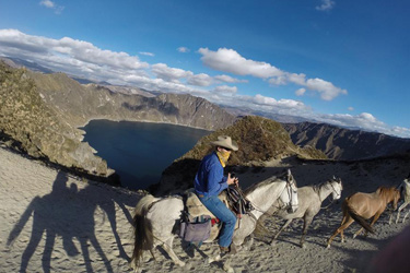 Voyage à cheval en Equateur - Randonnée équestre organisée par Randocheval