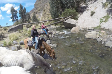 Voyage à cheval en Equateur - Randonnée équestre organisée par Randocheval