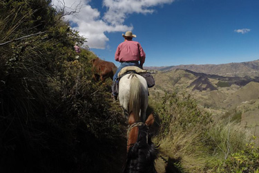 Voyage à cheval en Equateur - Randonnée équestre organisée par Randocheval