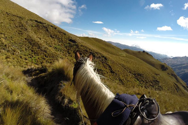 Voyage à cheval en Equateur - Randonnée équestre organisée par Randocheval