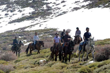 Voyage à cheval en Andalousie dans le sierra Nevada - Randonnée équestre organisée par Randocheval