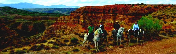 Voyage à cheval en Andalousie dans le sierra Nevada - Randonnée équestre organisée par Randocheval