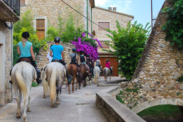 Voyage à cheval en Catalogne / Espagne - Randonnée équestre organisée par Randocheval