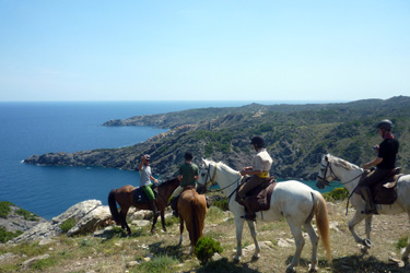 Voyage à cheval en Catalogne / Espagne - Randonnée équestre organisée par Randocheval