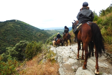 Voyage à cheval en Galice, sur le chemin de Saint Jacques - Randonnée équestre organisée par Randocheval