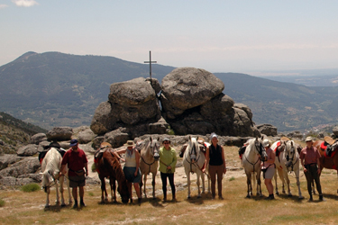 Voyage à cheval entre Espagne et Portugal - Randonnée équestre organisée par Randocheval