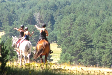 Voyage à cheval entre Espagne et Portugal - Randonnée équestre organisée par Randocheval