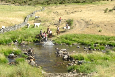 Voyage à cheval entre Espagne et Portugal - Randonnée équestre organisée par Randocheval