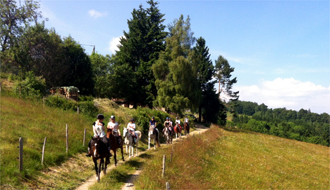 Randonnée équestre en Alsace - RANDOCHEVAL