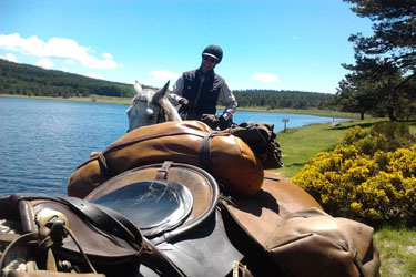 Voyage à cheval dans les Cévennes - Randonnée équestre en Croatie avec Randocheval