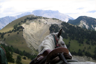 Rando Cheval en Hautes Alpes FRANCE - Voyage à cheval