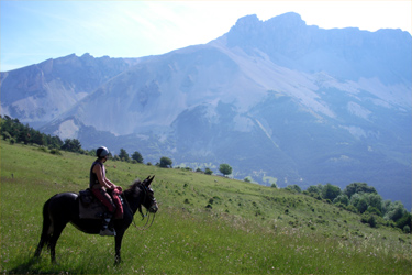 Rando Cheval en Hautes Alpes FRANCE - Voyage à cheval