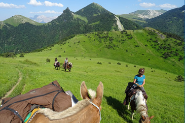 Rando Cheval en Hautes Alpes FRANCE - Voyage à cheval