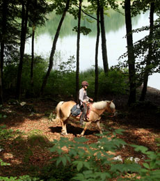 Voyage à cheval dans le Jura - Randonnée équestre organisée par Randocheval