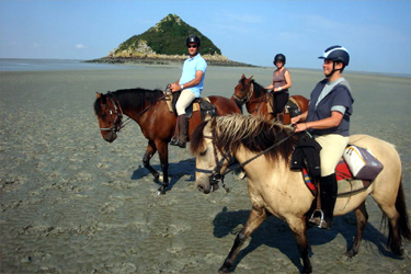 randonée à cheval en bretagne - randonnée jeune - randonnée enfant