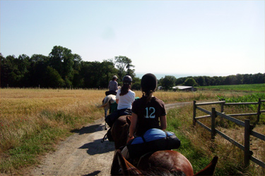 randonée à cheval en bretagne - randonnée jeune - randonnée enfant