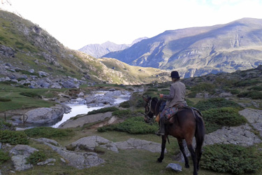 Rando Cheval en Pays Cathare en FRANCE - Voyage à cheval dans les Pyrénées