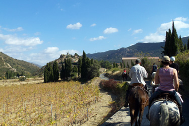 Rando Cheval en Pays Cathare en FRANCE - Voyage à cheval dans les Pyrénées