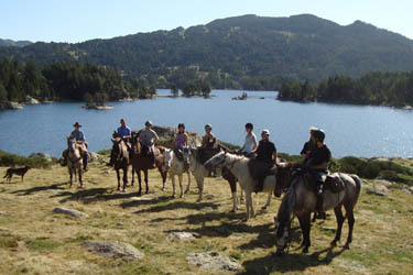 Rando Cheval en Pays Cathare en FRANCE - Voyage à cheval dans les Pyrénées