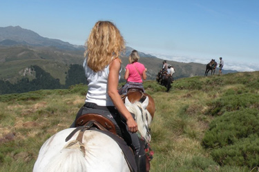 Rando Cheval en Pays Cathare en FRANCE - Voyage à cheval dans les Pyrénées