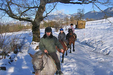 Rando Cheval en Savoie FRANCE - Voyage à cheval