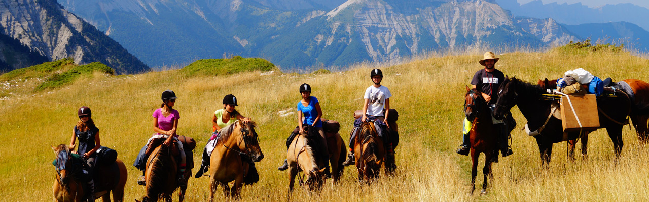 Rando Cheval en Savoie FRANCE - Voyage à cheval