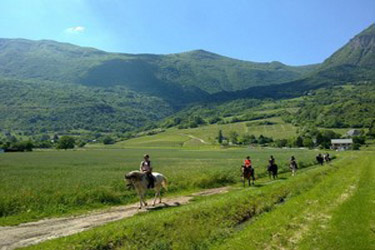 Rando Cheval en Savoie FRANCE - Voyage à cheval