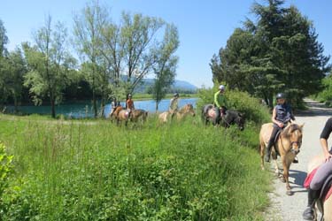 Rando Cheval en Savoie FRANCE - Voyage à cheval