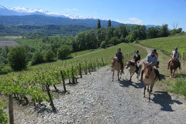 Rando Cheval en Savoie FRANCE - Voyage à cheval