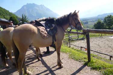 Rando Cheval en Savoie FRANCE - Voyage à cheval