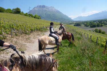 Rando Cheval en Savoie FRANCE - Voyage à cheval