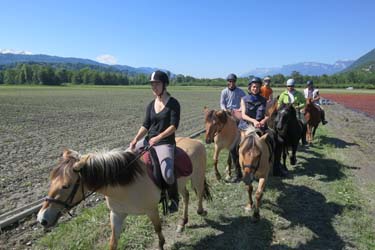 Rando Cheval en Savoie FRANCE - Voyage à cheval