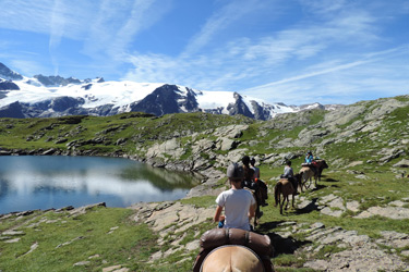 Rando Cheval en Savoie FRANCE - Voyage à cheval