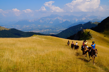 Rando Cheval en Savoie FRANCE - Voyage à cheval