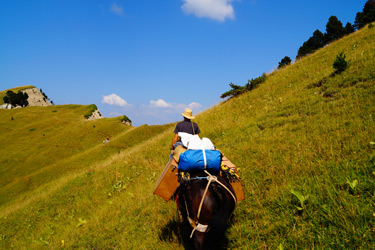 Rando Cheval en Savoie FRANCE - Voyage à cheval