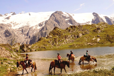 Rando Cheval en Savoie FRANCE - Voyage à cheval