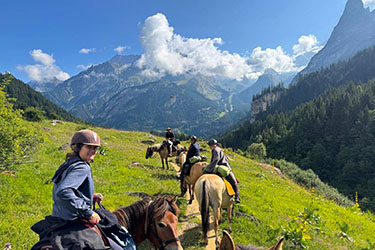 Rando Cheval en Savoie FRANCE - Voyage &agrave; cheval