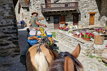 Rando Cheval en Savoie FRANCE - Voyage &agrave; cheval