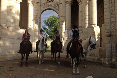 randonn&eacute;e &agrave; cheval en touraine- France - randocheval/absoluvoyages