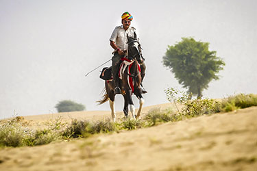 Voyage à cheval en Inde - Randonnée équestre organisée par Randocheval