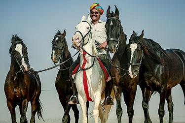 Voyage à cheval en Inde - Randonnée équestre organisée par Randocheval